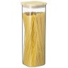 Банка для хранения квадратная glass bamboo, 2,2 л (77501)