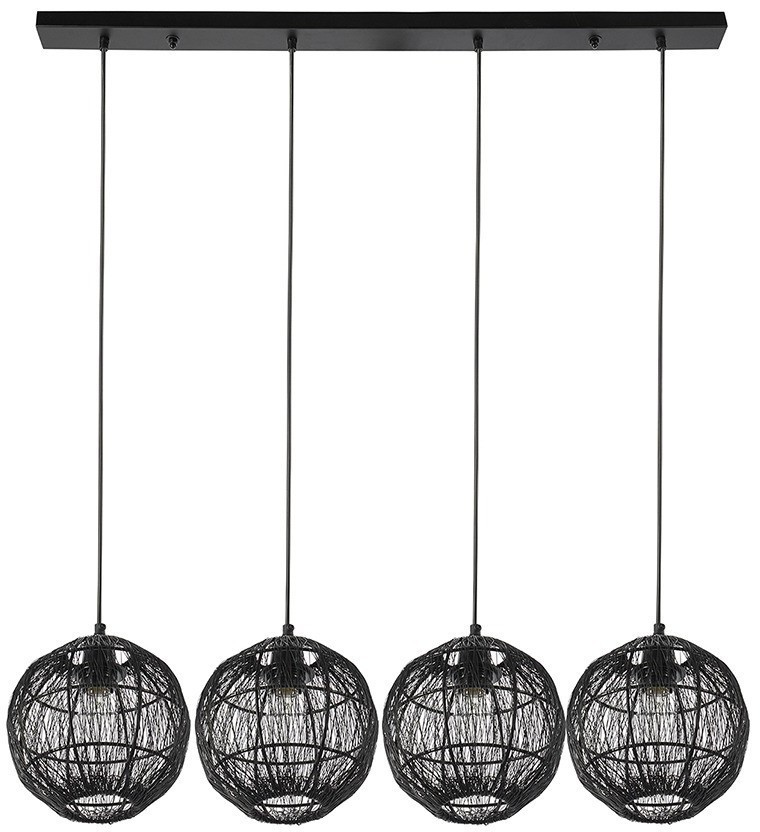 Светильник подвесной vinger, 130х110 см, черный (76198)