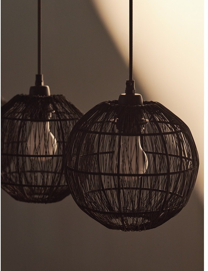 Светильник подвесной vinger, 130х110 см, черный (76198)