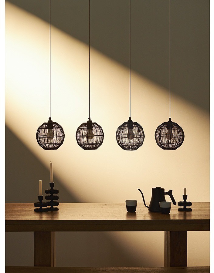 Светильник подвесной vinger, 130х110 см, черный (76198)