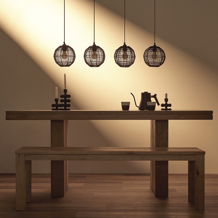 Светильник подвесной vinger, 130х110 см, черный (76198)