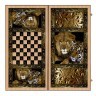 Шахматы + нарды + шашки "Сирия Львы" большие (64158)