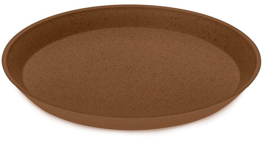 Тарелка connect, organic, D20,5 см, коричневая (68389)