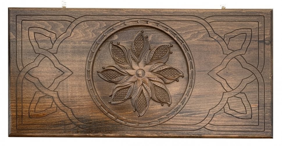 Нарды резные "Солнечный цветок", Mkhitaryan (28651)