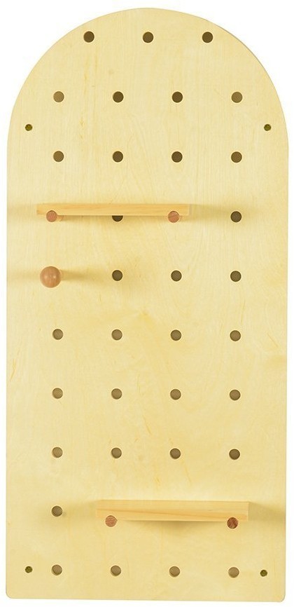 Пегборд shely, 38х80 см, светлое дерево (74813)