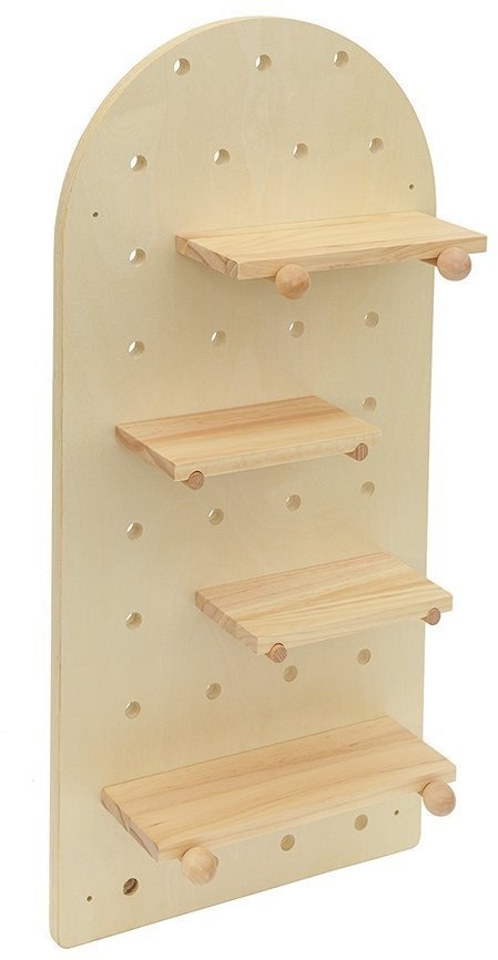 Пегборд shely, 38х80 см, светлое дерево (74813)