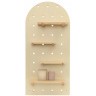 Пегборд shely, 38х80 см, светлое дерево (74813)