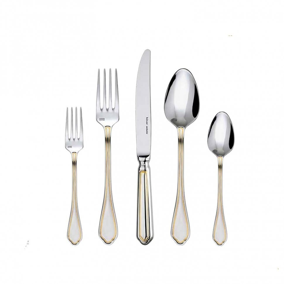 Набор столовых приборов FLORENCE GOLD 18 шт H52432