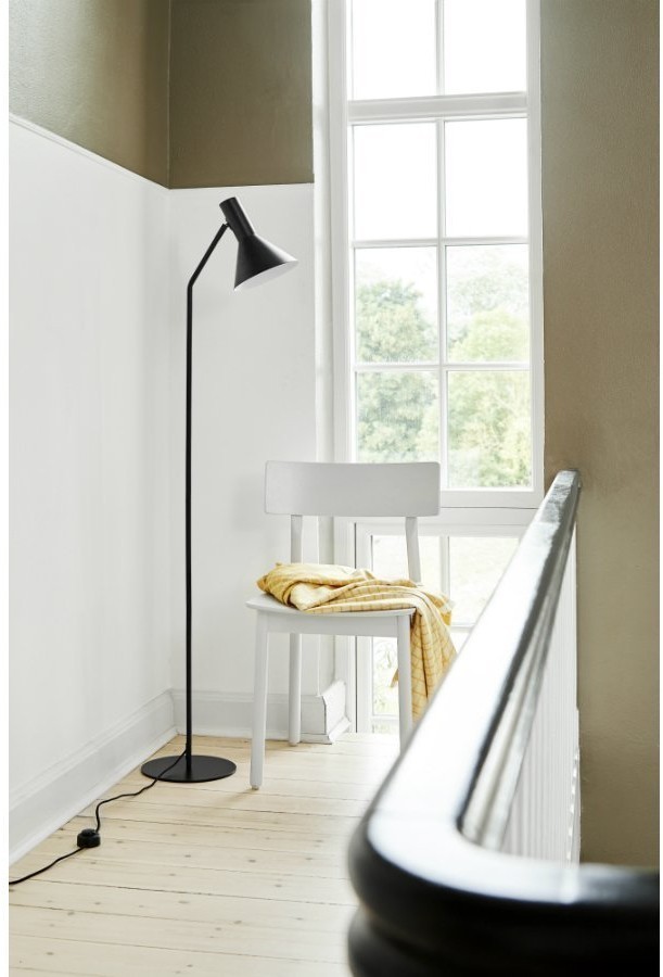 Лампа напольная lyss, 150хD18 см, светло-серая матовая (67839)