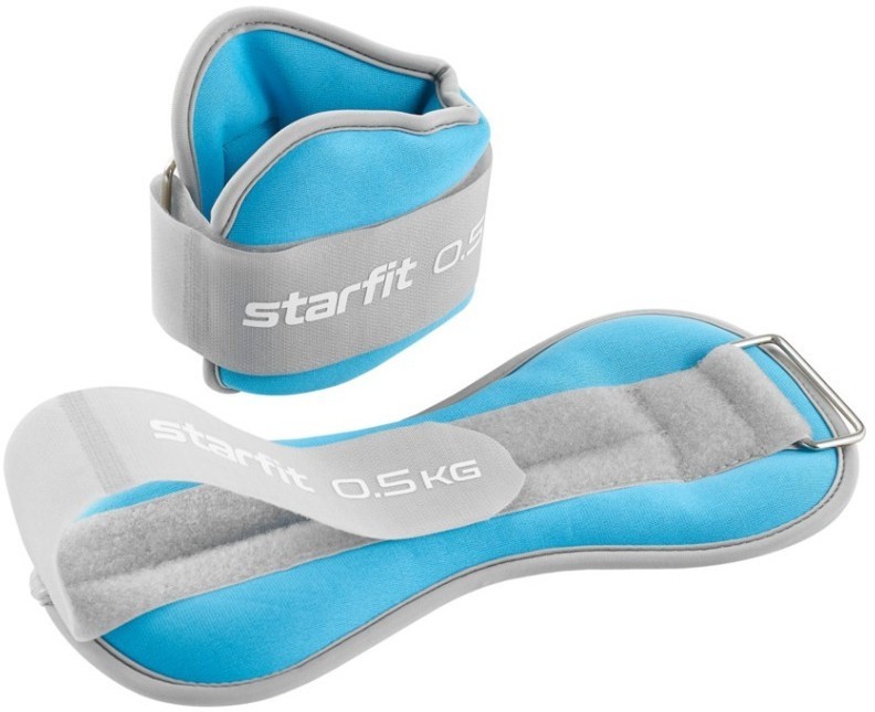 Утяжелители универсальные WT-502, 0,5 кг, голубой (1524315)