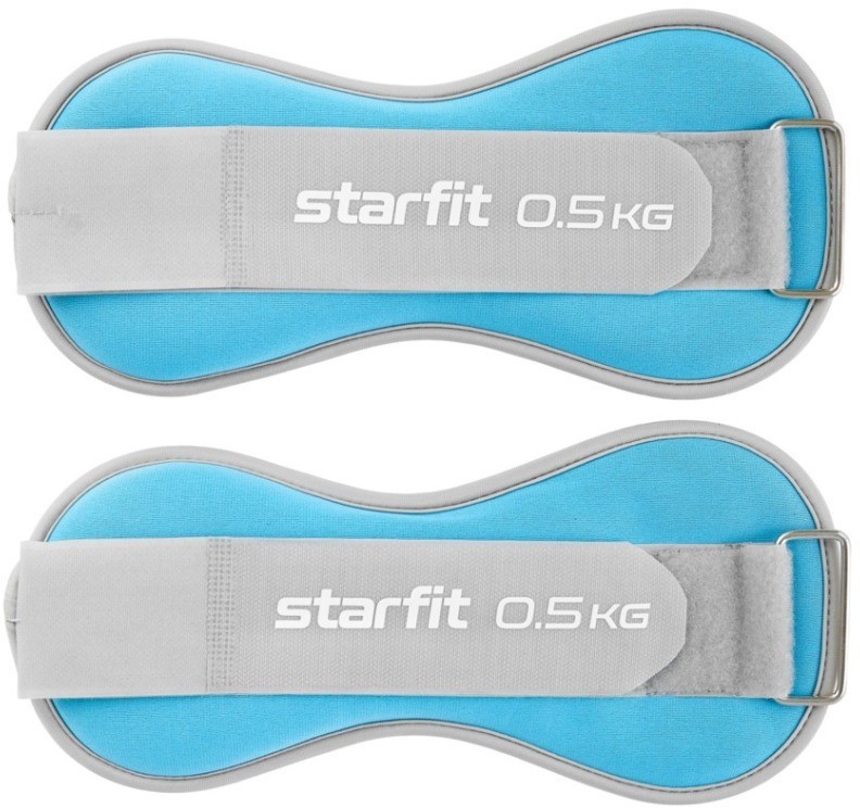 Утяжелители универсальные WT-502, 0,5 кг, голубой (1524315)