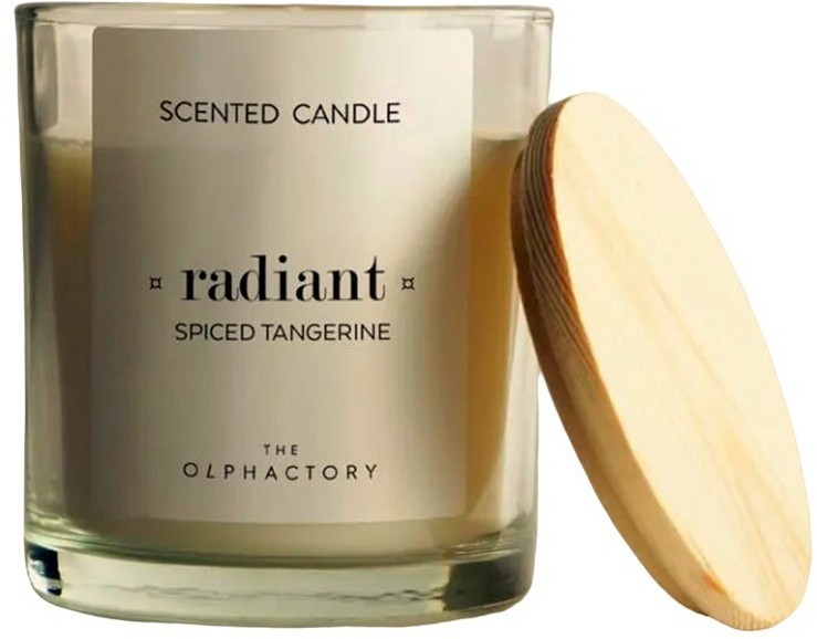 Свеча ароматическая the olphactory, radiant, spiced tangerine, 40 ч (78038)