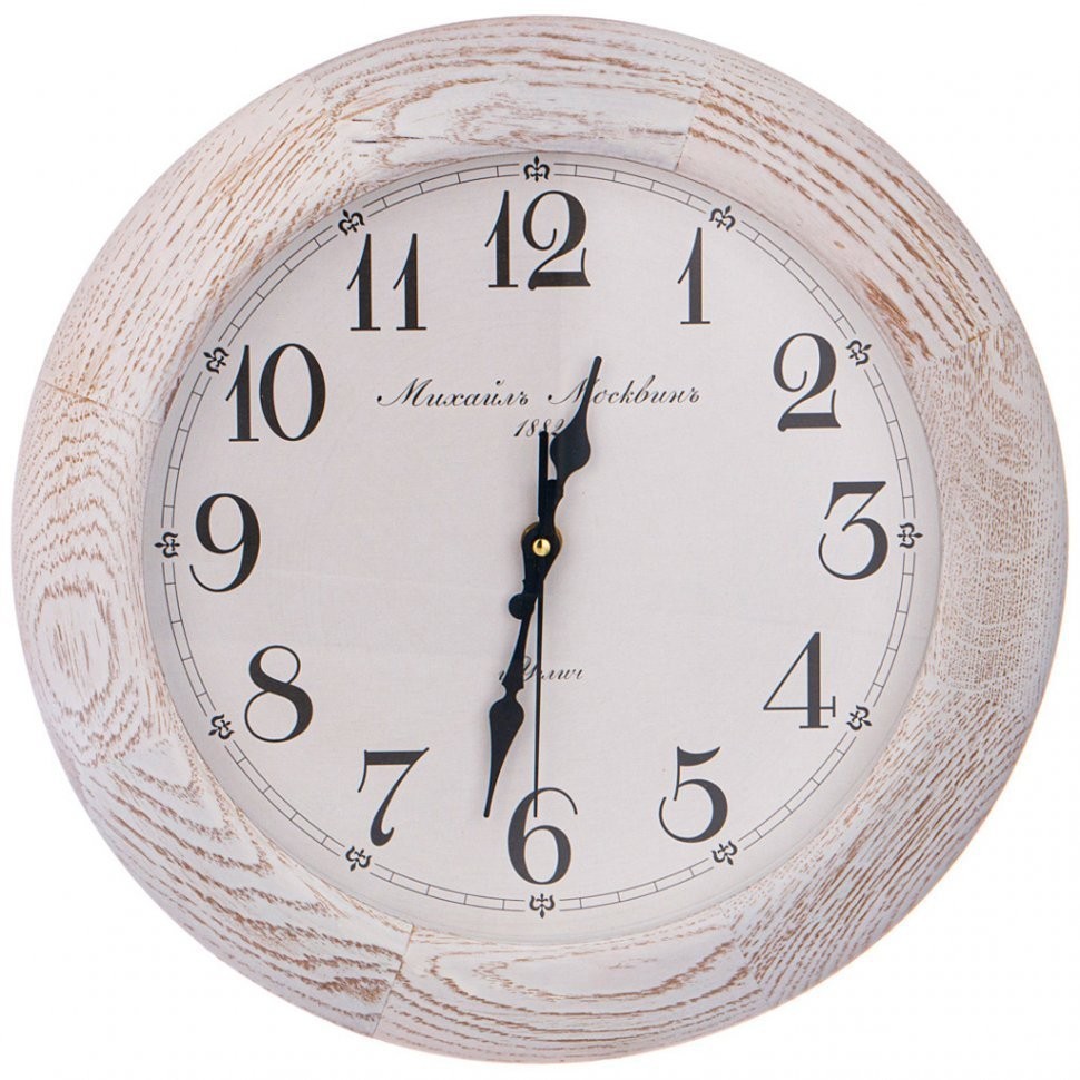 Часы настенные кварцевые михаилъ москвинъ "andante" диаметр 35 см Михайлъ Москвинъ (300-121)