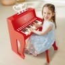 Музыкальная игрушка Пианино с табуреткой, цв. Красный (E0630_HP)