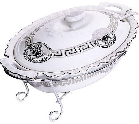 Мармит керамика 2,5л 4пр со свечкой LR (30659)