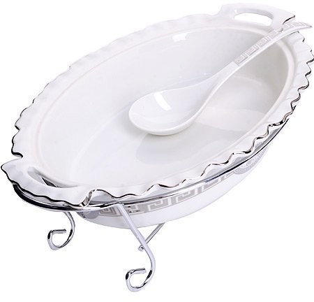 Мармит керамика 2,5л 4пр со свечкой LR (30659)