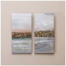 Комплект из 2-х картин "абстракция горизонт" 30х60х2,5 см (каждая) Bronco (534-207)