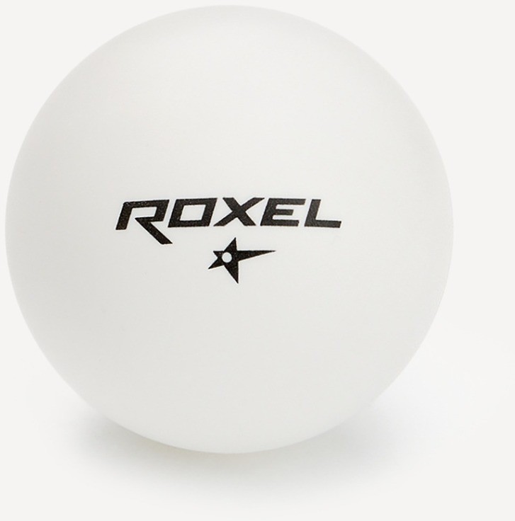Мяч для настольного тенниса Roxel 1* Tactic, белый, 6 шт. (610654)