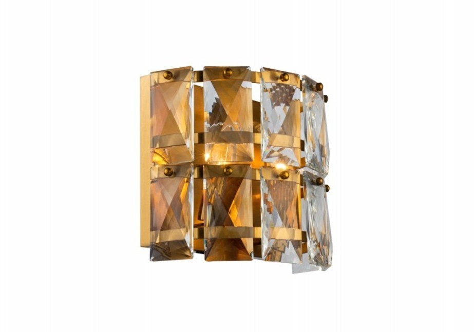 Бра с кристаллами/латунь L30*W17*H24см (TT-00004899)