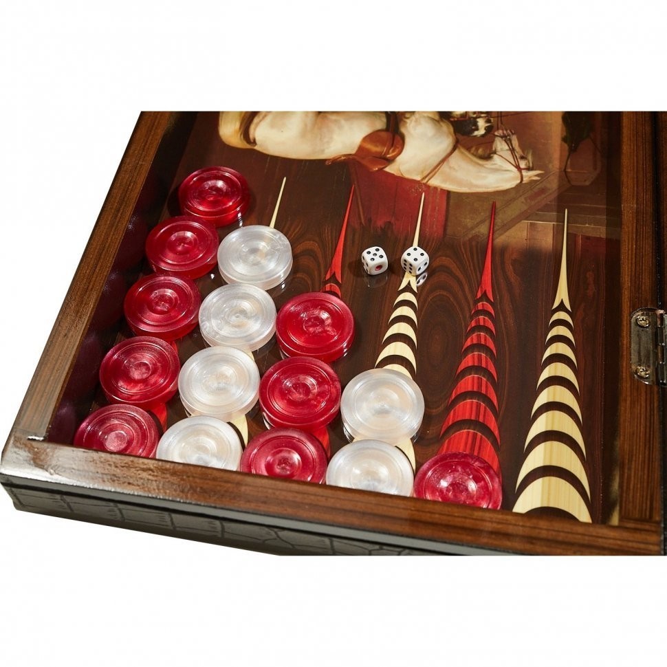 Нарды Белая Лошадь XXL, Турция, Yenigun (46029)