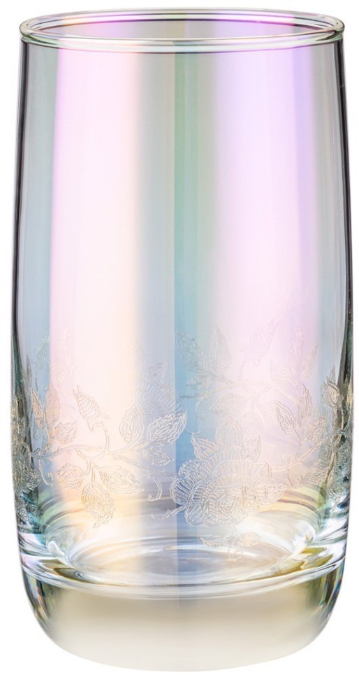 Набор стаканов из 6-ти шт. "flower" лиловая дымка 330 мл Lefard (194-917)