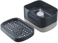 Диспенсер для жидкости для мытья посуды nori, 350 мл, темно-серый (77701)