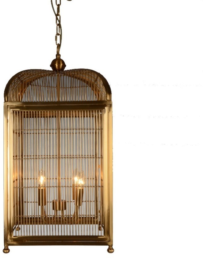 Люстра MD3469-4, металл, gold, ROOMERS FURNITURE