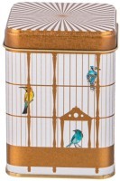 Набор емкостей для хранения &quot;paradise bird&quot; из 3-х штук, 7,5х7,5х10,2 см, 0,5л Agness (949-044)