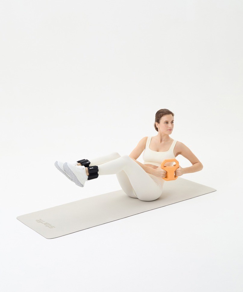 Утяжелители силиконовые STARFIT WT-601, 1 кг, черный (2119199)