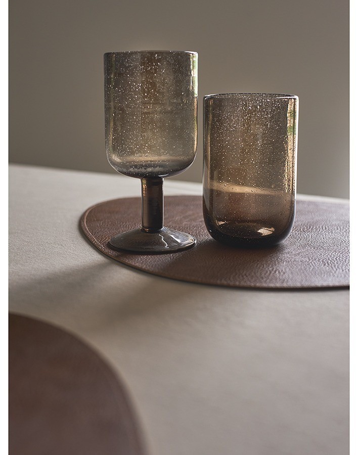 Набор из 4-х двухсторонних сервировочных салфеток drop, 33х41 см, синий/коричневый (77841)