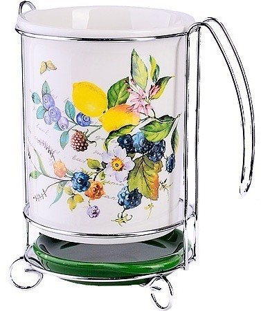 Подставка для столовых приборов Лесные ягоды с лимонами LORAINE (60154)