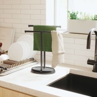 Держатель для полотенец palm, черный (78705)