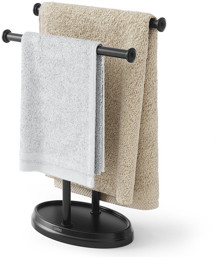 Держатель для полотенец palm, черный (78705)