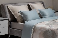 Пододеяльник Нувола принт тенсель бирюзовый 145*210 (TT-00011350)