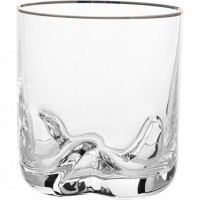 Набор бокалов для виски/воды 280 мл из 6 штук &quot;трио&quot; платина высота 9 см Crystalex (674-778)