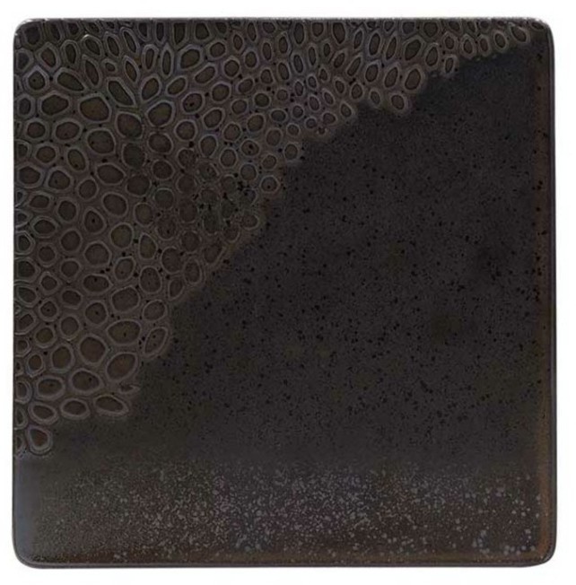 Тарелка L9708-M2, каменная керамика, Brown, ROOMERS TABLEWARE