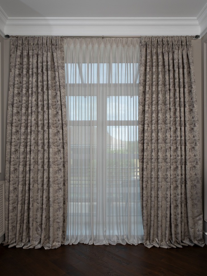 Портьера Mirage бронза 275*260 (TT-00016091)