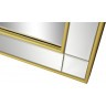 Зеркало прямоугольное отделка цвет золото 74*104см (TT-00008890)