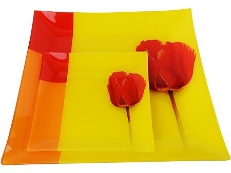 Н-р тарелок из 7шт "Аркофам" Тюльпаны (150А-1)