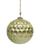 Новогодняя игрушка TD-010B, 20, стекло, light green, ROOMERS FURNITURE