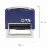 Штамп самонаборный 5-строчный STAFF оттиск 58х22 мм Printer 8053 КАССЫ В к-тЕ 237425 (92996)
