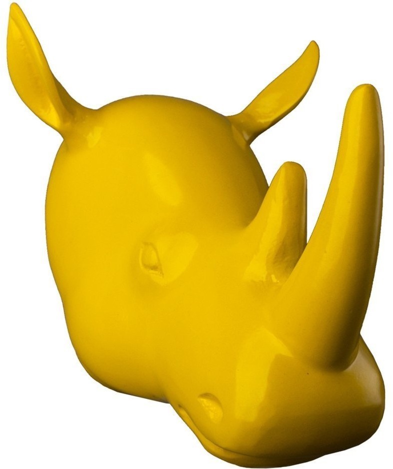 Голова носорога 4004-Y, металл, AMBER, ROOMERS FURNITURE