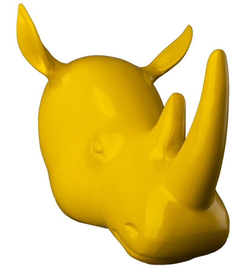 Голова носорога 4004-Y, металл, AMBER, ROOMERS FURNITURE