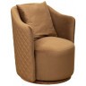Кресло Verona Basic/VD вращающееся велюр коричн. Colt004-KOR 70*77*80см (TT-00014712)