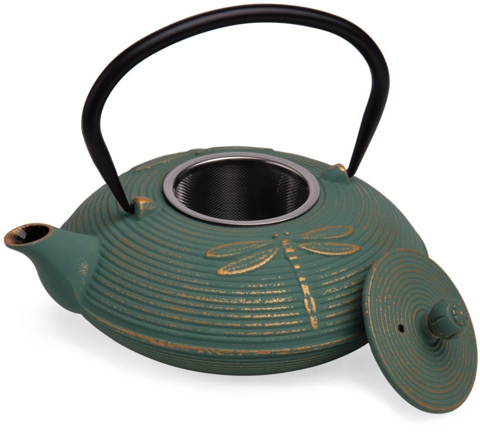 Заварочный чайник чугунный с эмалированным покрытием внутри 800 мл Lefard (734-1013)