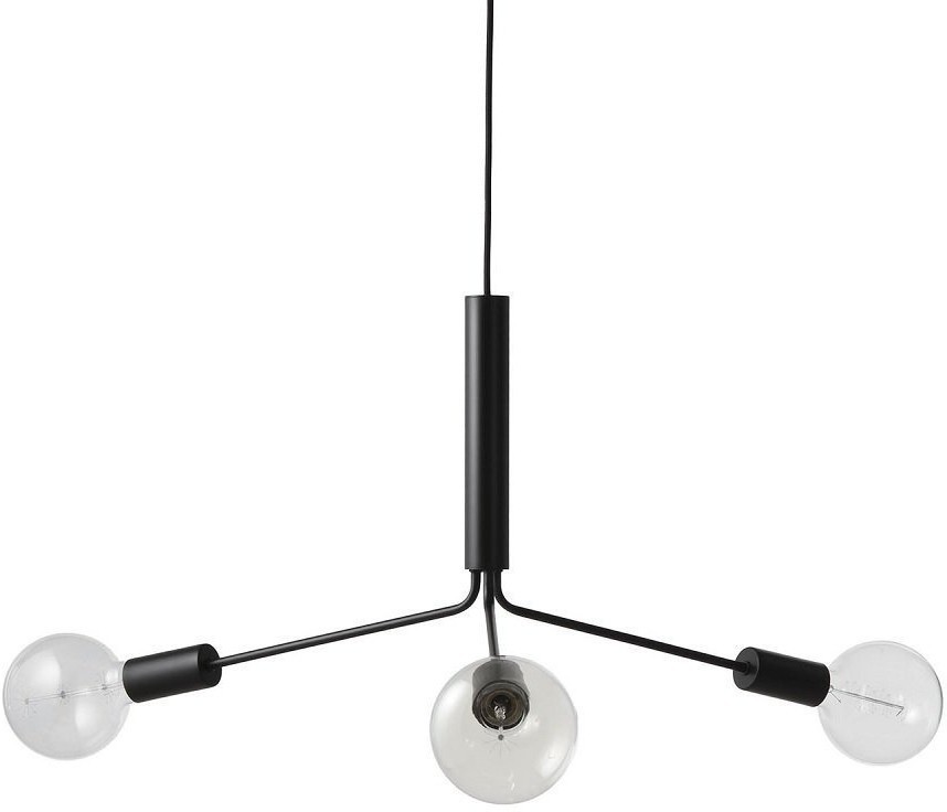 Люстра grand metro, 127хD54 см, черная матовая (68043)