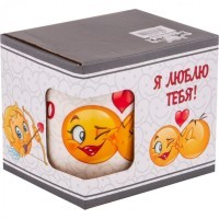 Кружка &quot;смайл&quot;, 380 мл. Lefard (260-555)