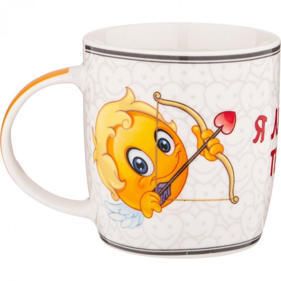 Кружка "смайл", 380 мл. Lefard (260-555)