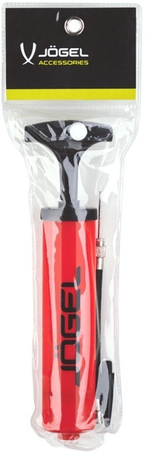 Насос JOGEL JA-102 ND, 20 см, гибкий шланг, игла, насадка для фитбола (1525635)