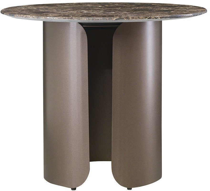 Столик кофейный inger, D60 см, коричневый (74252)